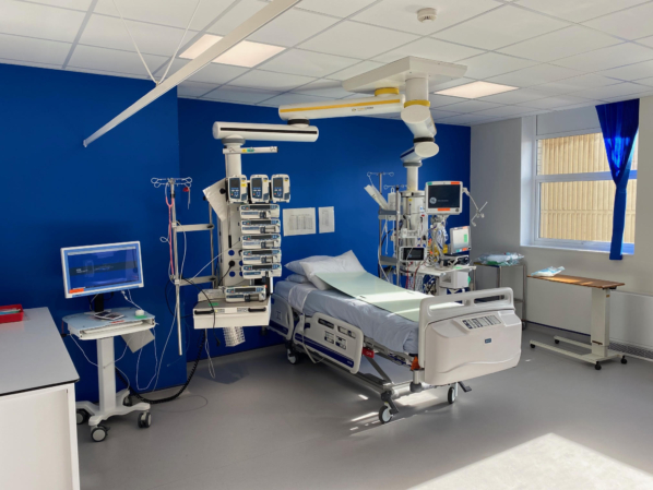 Hospital high dependency unit refurbishment