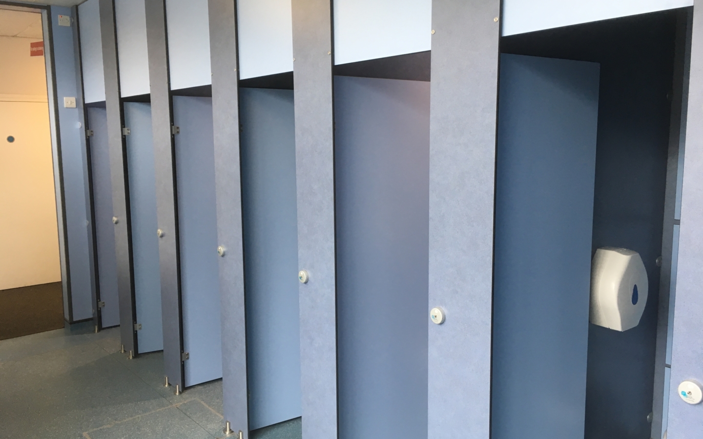 Secondary school toilet bathroom refurbishment