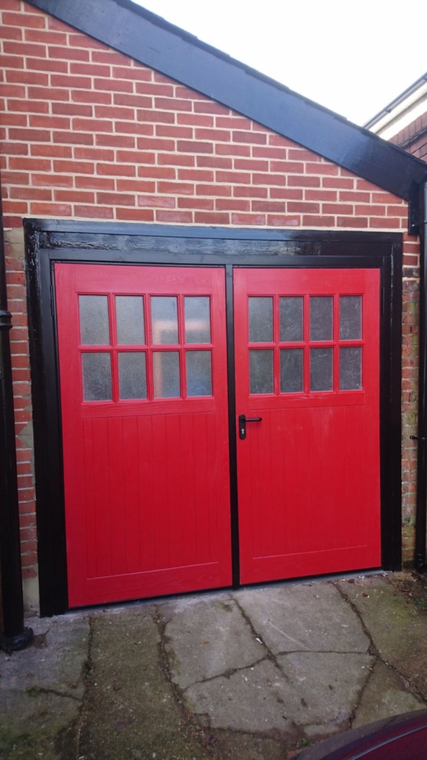 Fire Damaged Garage Replacement