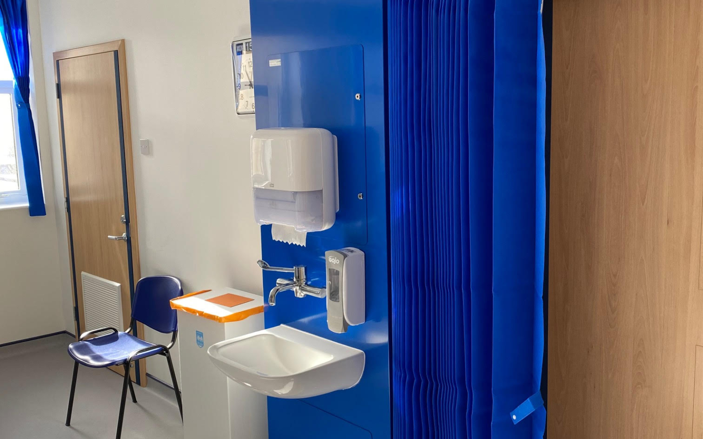 Hospital HDU interior refurbishment