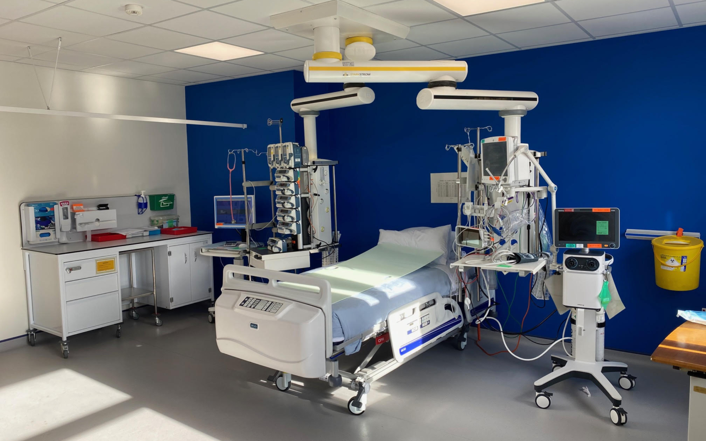 Hospital HDU interior refurbishment